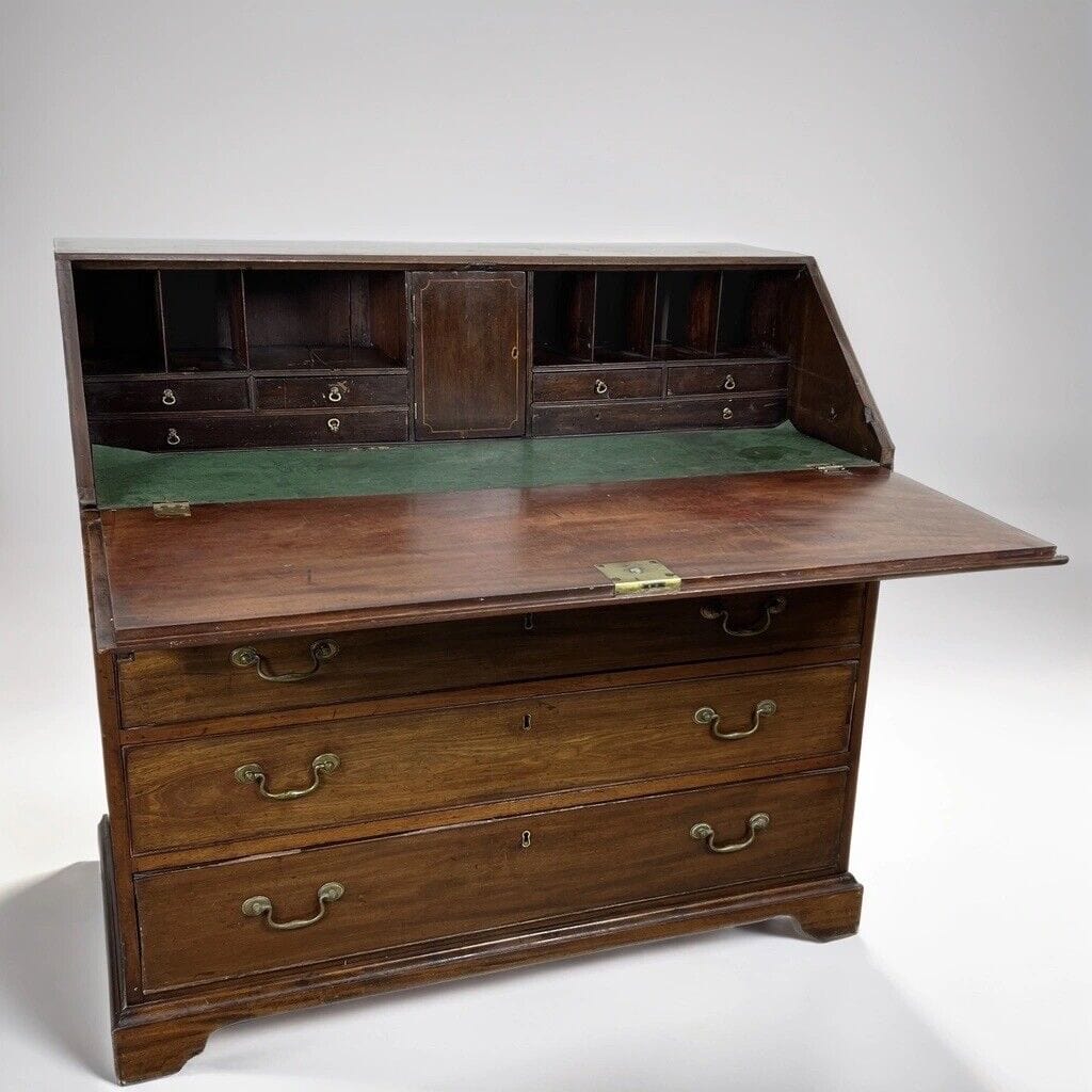 Ribalta antica Scrittoio Como Madia inglese Secretaire antico epoca 800 Trumeau Categoria Scrittoi & Ribalte