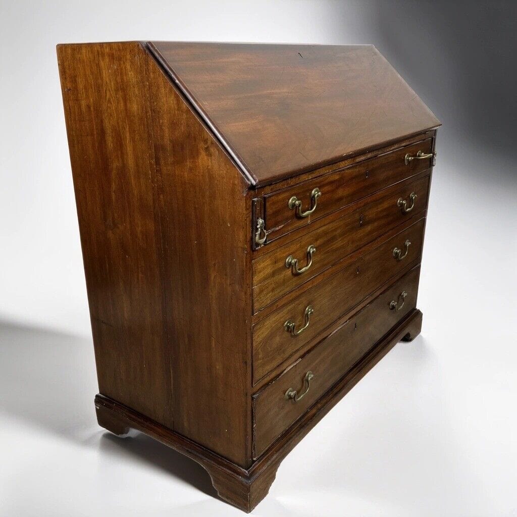 Ribalta antica Scrittoio Como Madia inglese Secretaire antico epoca 800 Trumeau Categoria Scrittoi & Ribalte