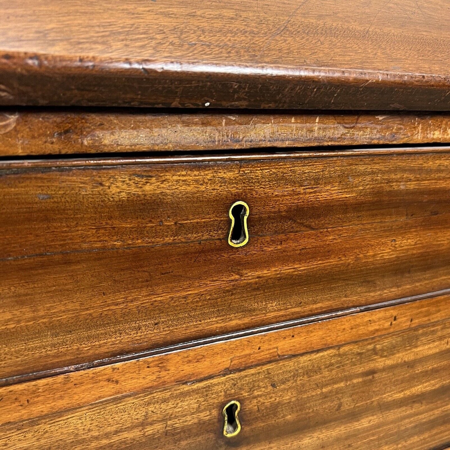 Ribalta antica Scrittoio Como Madia inglese Secretaire antico epoca 800 Trumeau Categoria Scrittoi & Ribalte