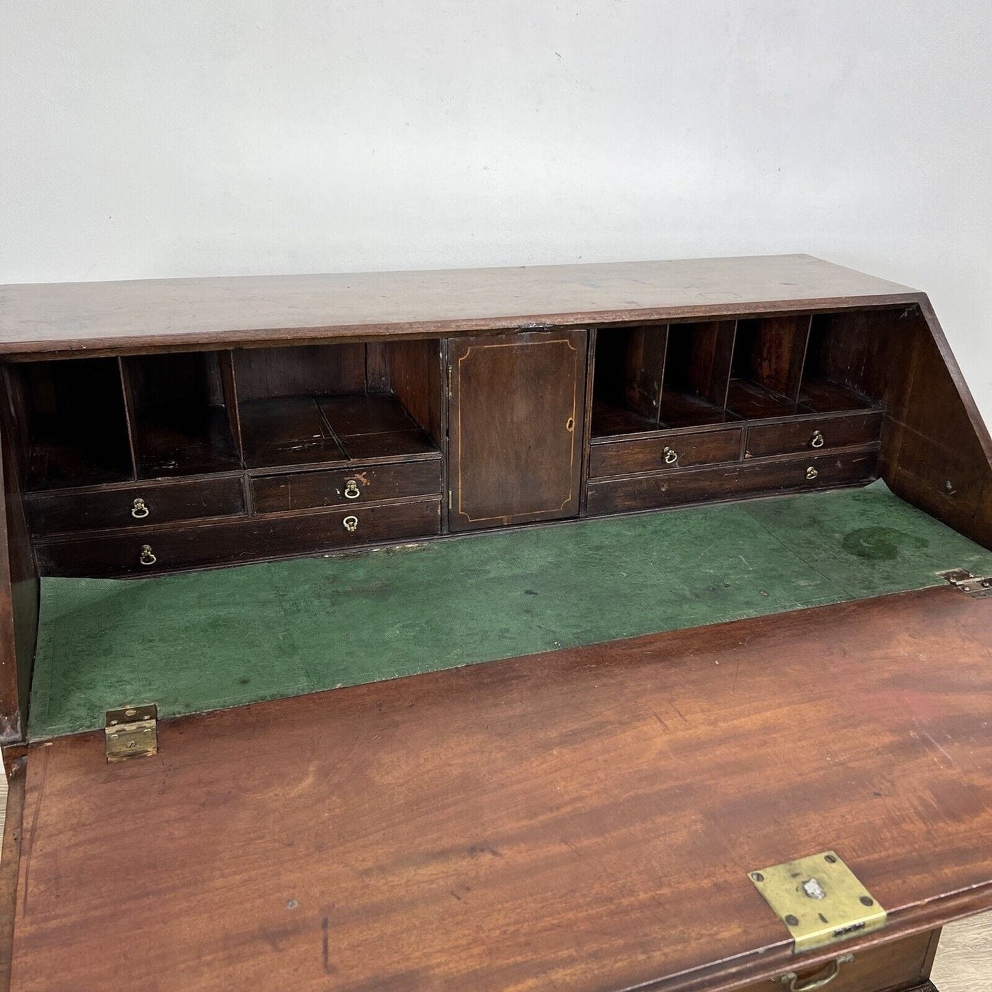 Ribalta antica Scrittoio Como Madia inglese Secretaire antico epoca 800 Trumeau Categoria Scrittoi & Ribalte