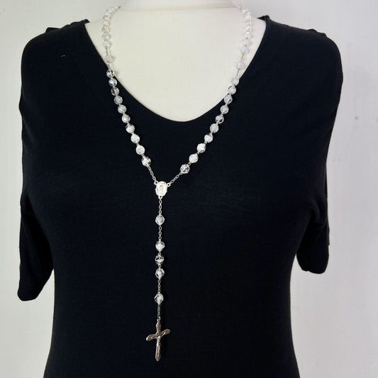 Rosario Vintage della Madonna di Montevergine crocifisso collana religiosa Categoria  Oggetti sacri - rosari