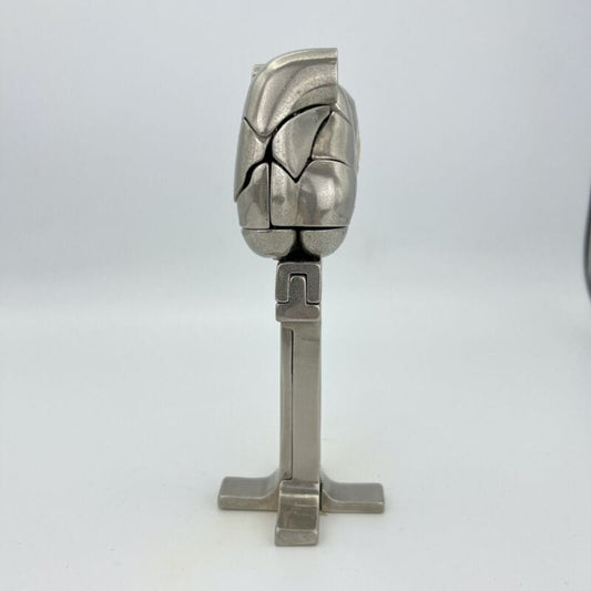 Scultura Miguel Berrocal Ortiz statuina design Cristina puzzle con anello 1969 Categoria  Ceramiche e Porcellane
