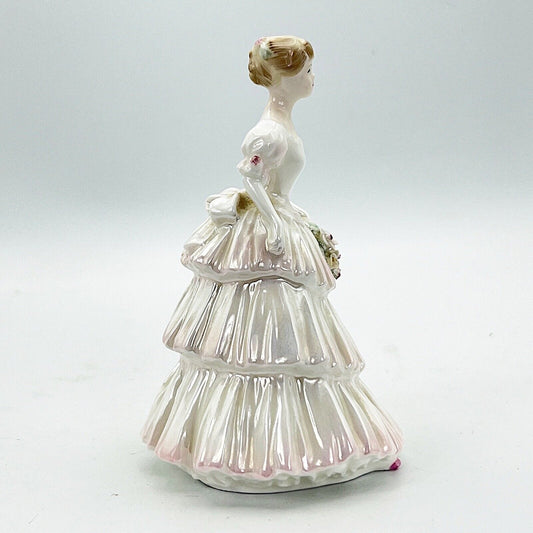 Scultura Statuina in Porcellana inglese Coalport Dama vintage da collezione 1992 Categoria  Statuine