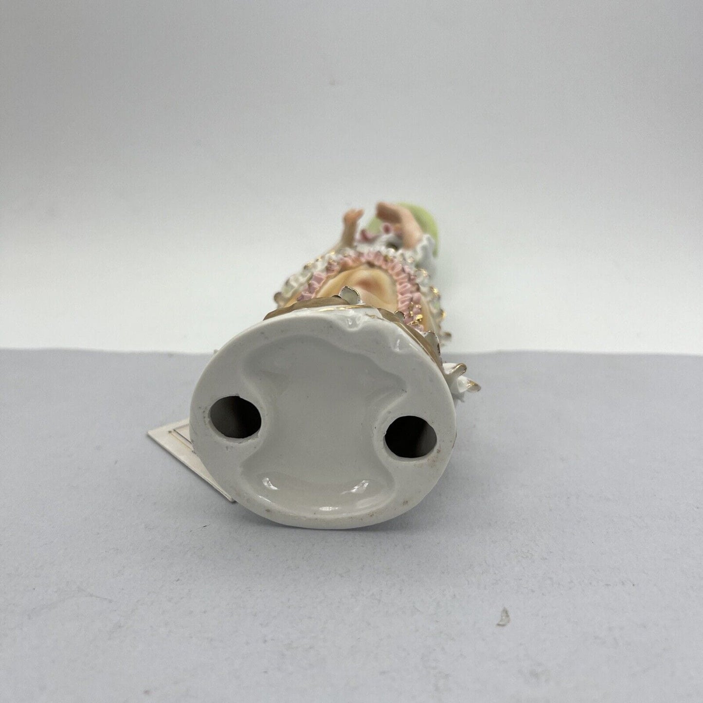 Scultura Statuina in Porcellana italiana vintage da collezione Dama stile 700 Categoria  Statuine