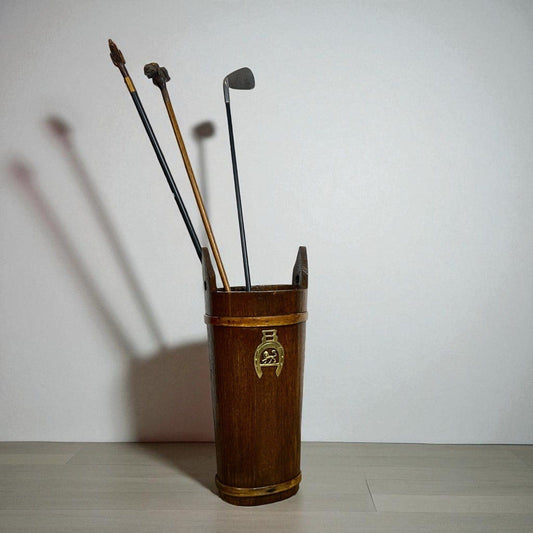 Secchio antico 900 secchiello in legno portaombrelli vintage vecchio gettacarta Categoria  .Tutti gli articoli