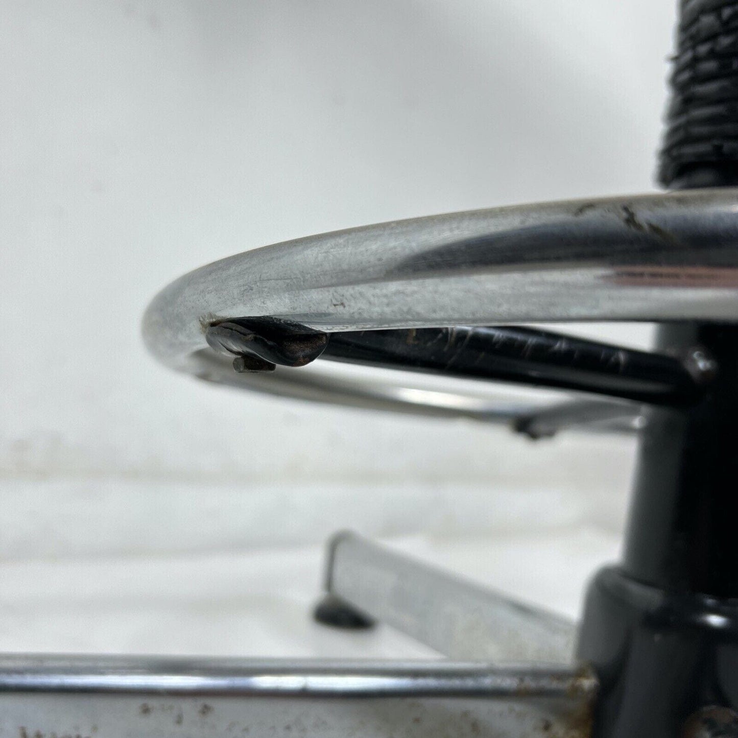 Sedia girevole sgabello alto vintage tecnico per ufficio anni '70 '80 Categoria  Sedie