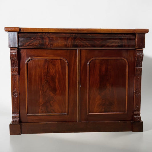 Servante Credenza antica inglese epoca 800 Mobile Madia salone mogano Salotto Categoria Servante - Servantini