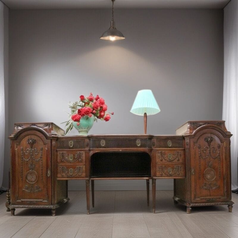 Servante credenza antica inglese epoca vittoriana mobile mogano 900 Inlgese Categoria Servante - Servantini