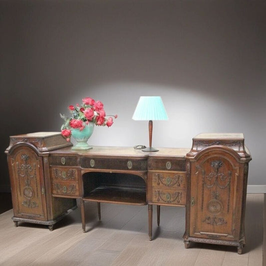 Servante credenza antica inglese epoca vittoriana mobile mogano 900 Inlgese Categoria  Servante - Servantini