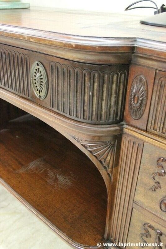 Servante credenza antica inglese epoca vittoriana mobile mogano 900 Inlgese Categoria Servante - Servantini