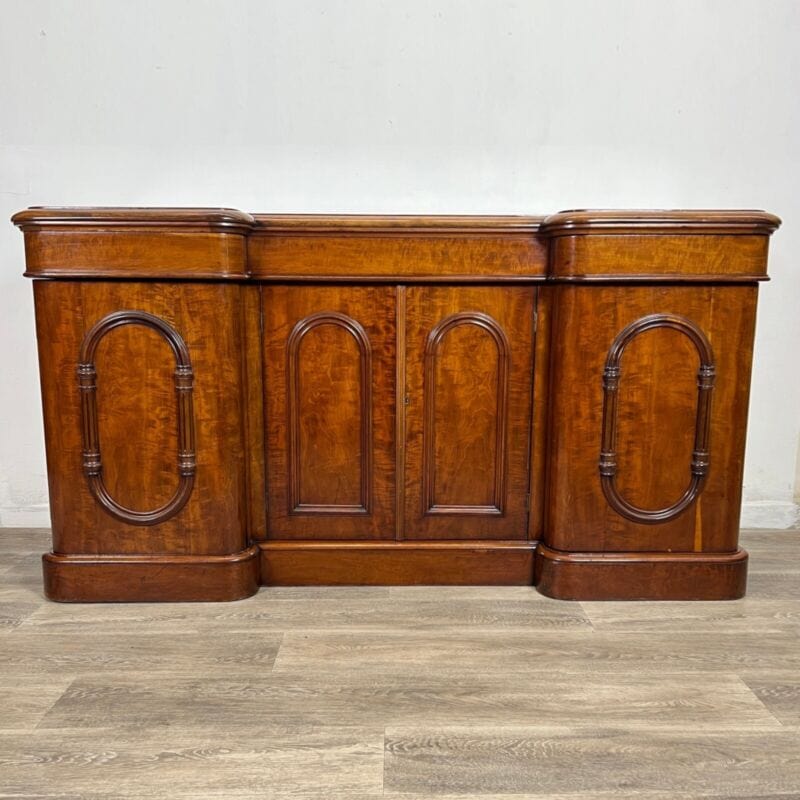Servante credenza antica inglese epoca vittoriana mobile salone mogano Madia 800 Categoria Servante - Servantini