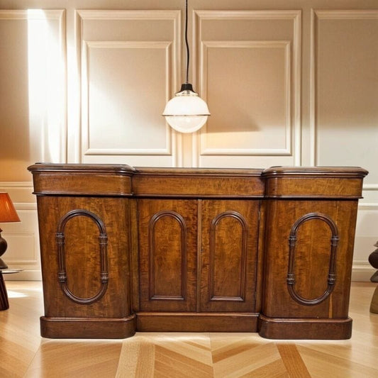 Servante credenza antica inglese epoca vittoriana mobile salone mogano Madia 800 Categoria  Servante - Servantini
