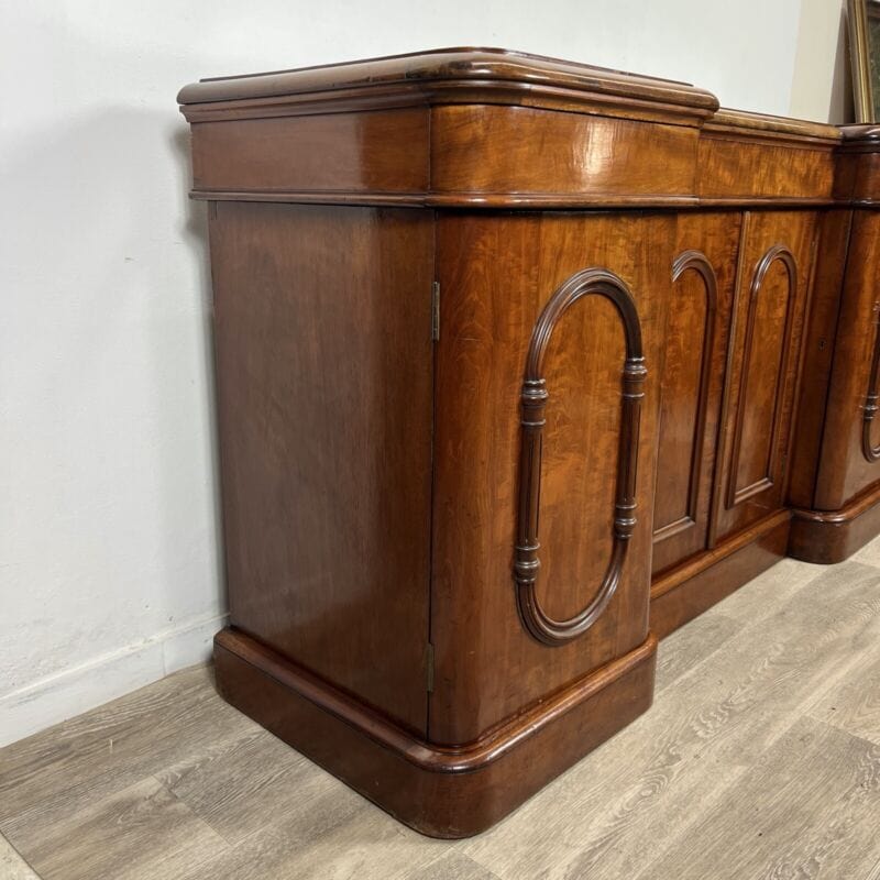 Servante credenza antica inglese epoca vittoriana mobile salone mogano Madia 800 Categoria Servante - Servantini