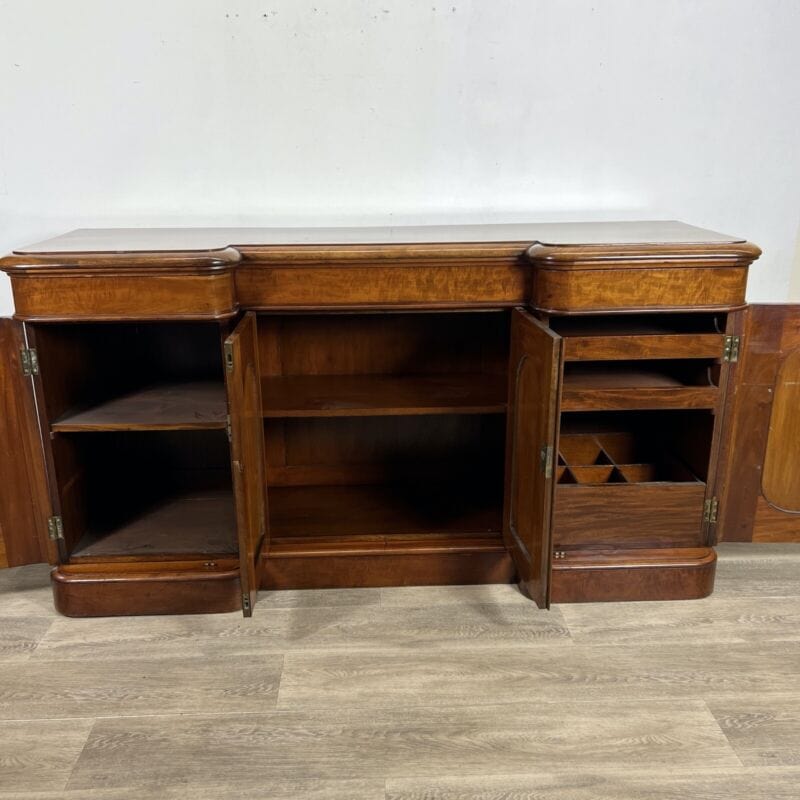 Servante credenza antica inglese epoca vittoriana mobile salone mogano Madia 800 Categoria Servante - Servantini