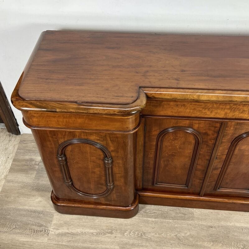 Servante credenza antica inglese epoca vittoriana mobile salone mogano Madia 800 Categoria Servante - Servantini