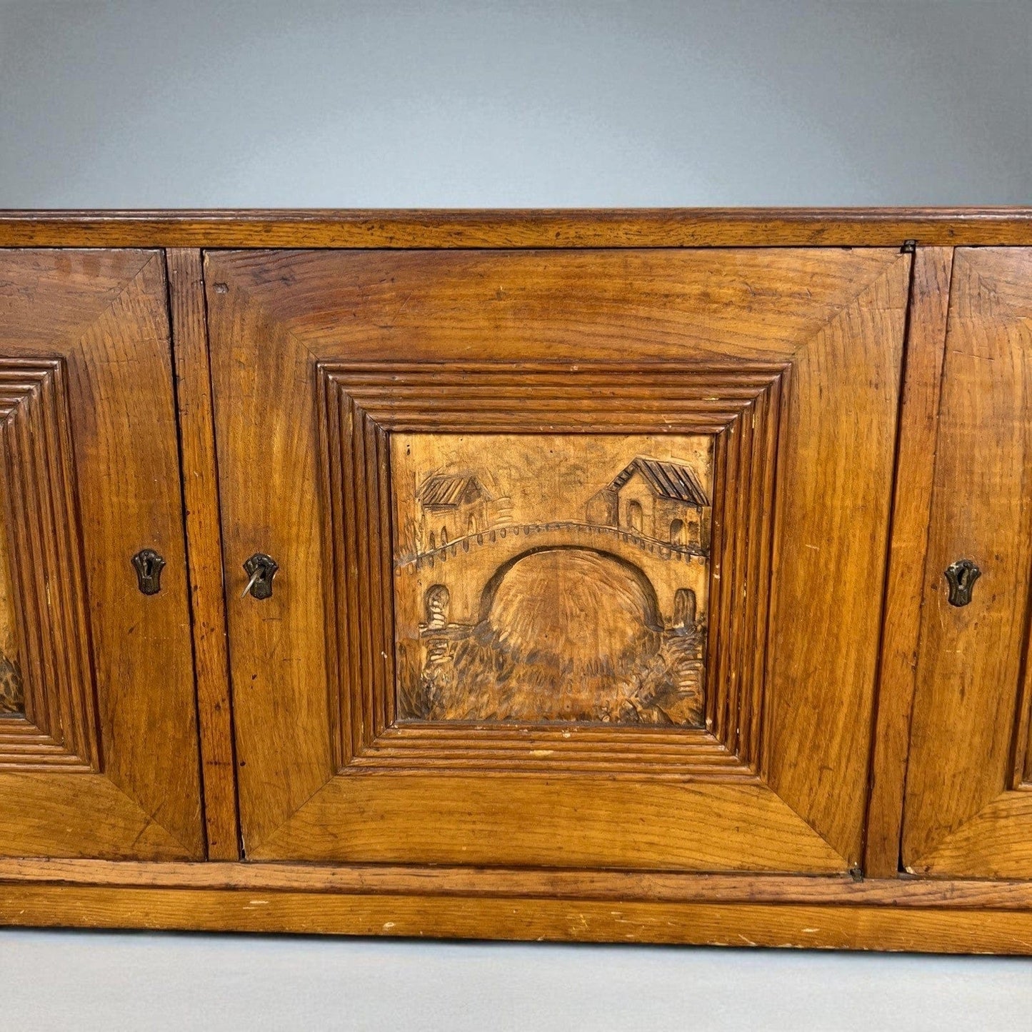 Servante Scandinava Originale Vintage anni '60 Credenza Madia Mobile Soggiorno Categoria Servante - Servantini
