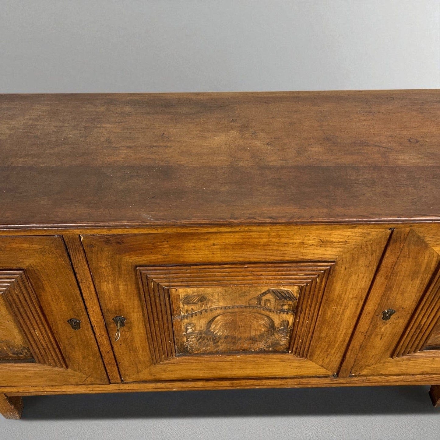 Servante Scandinava Originale Vintage anni '60 Credenza Madia Mobile Soggiorno Categoria Servante - Servantini
