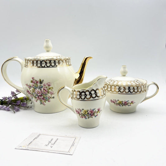 Servizio completo da the tè antico in porcellana Bavaria Ginori tazze tazzine Categoria  Servizio tazze - Tazze