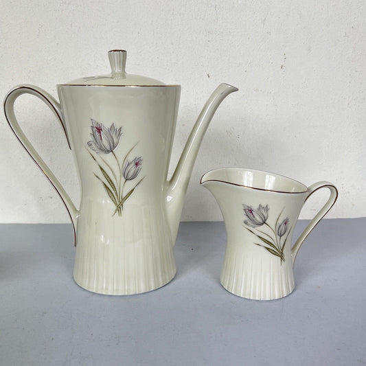 Servizio da caffe antico Bavaria in porcellana anni 70 tazze tazzine fiori Deco Categoria  Servizio tazze - Tazze