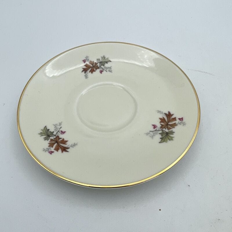 Servizio da caffe antico in porcellana Bavaria tazze tazzine a fiori e oro per 2 Categoria Ceramiche e Porcellane