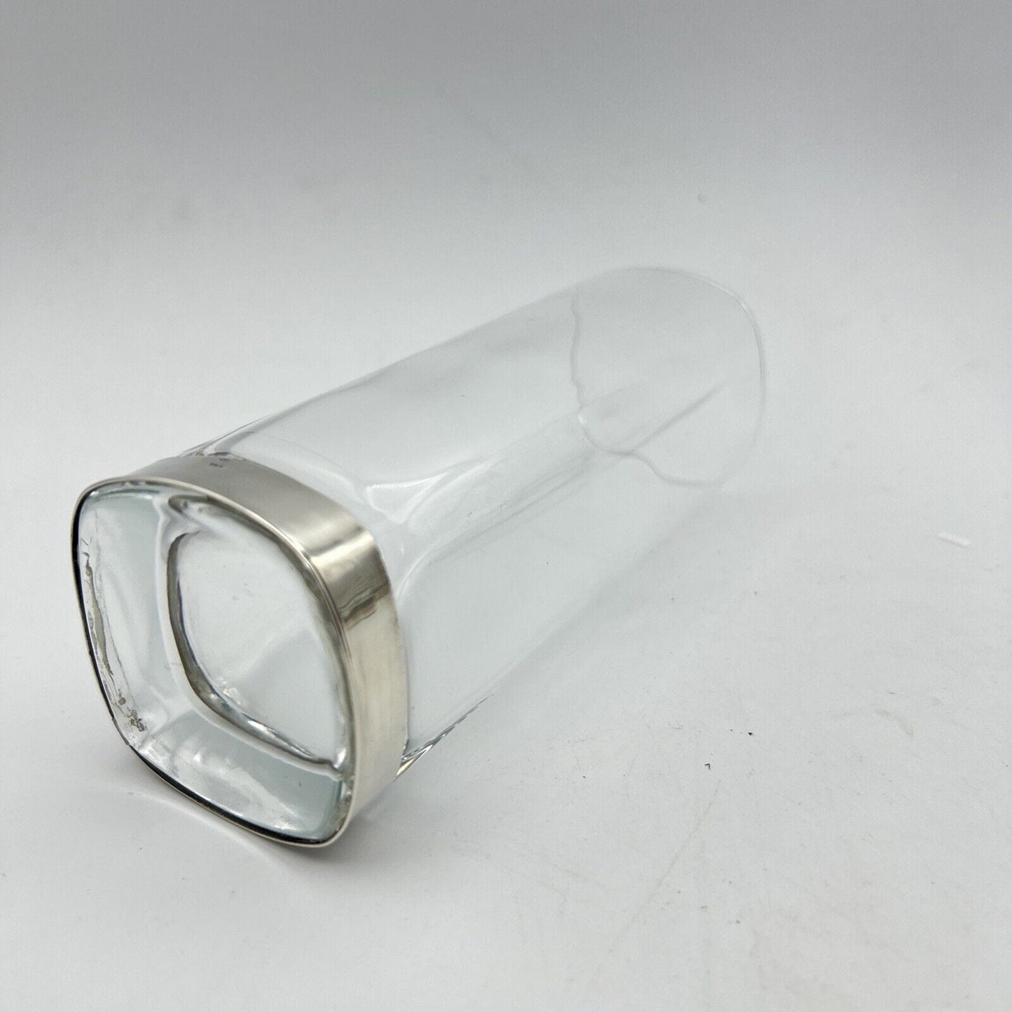 Set Bicchieri vintage servizio in cristallo Argento 800 per Cocktail Long Drink Categoria Vetri e Cristalli