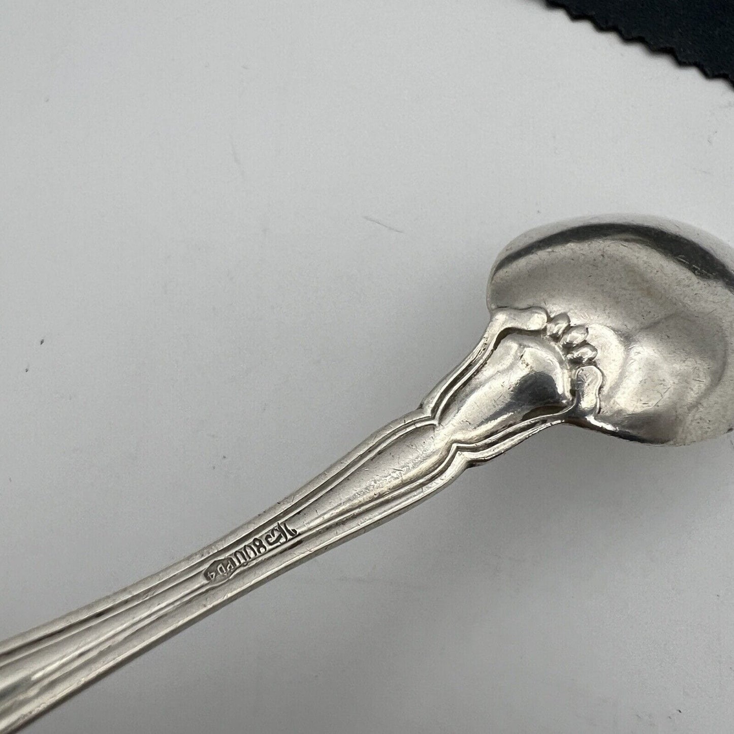 Set di 2 cucchiaini cucchiai da the in Argento 800 anni '40 '50 Calegaro Luigi Categoria Sheffield & Argento