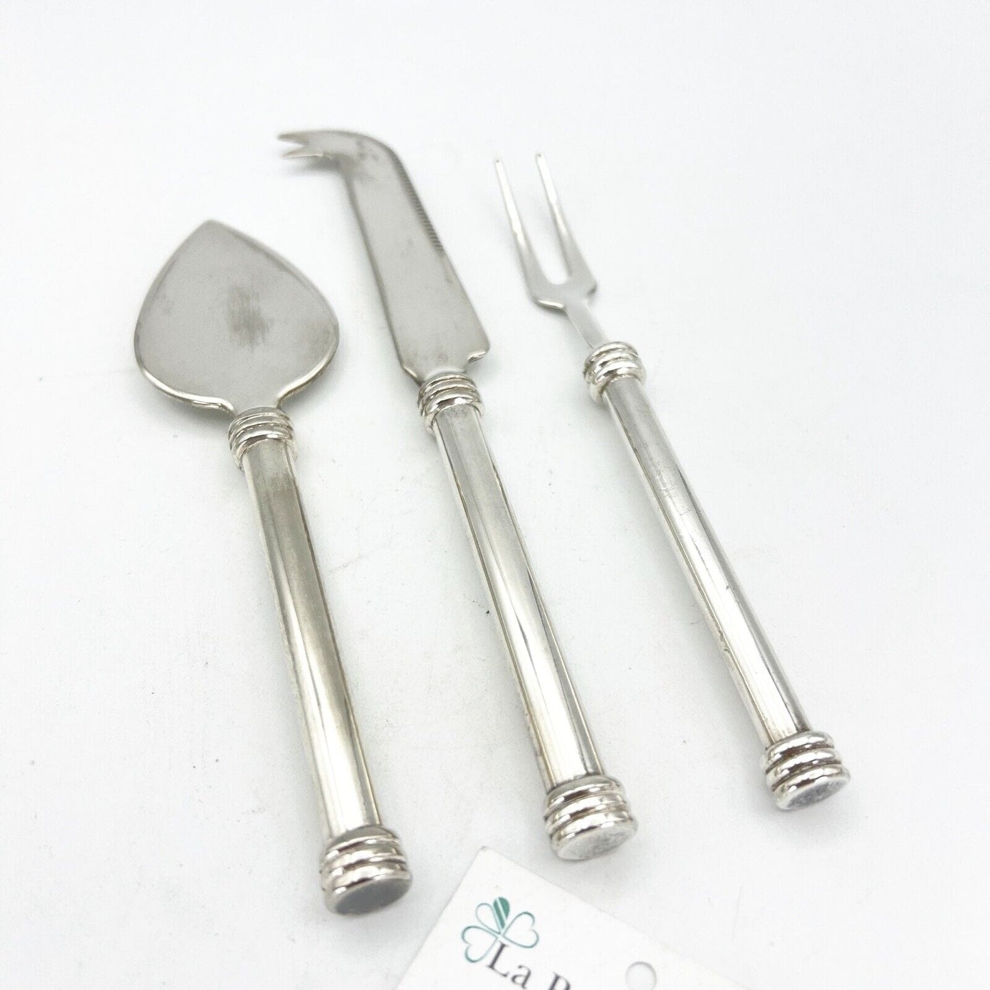 Set di Posate da per formaggio in argento silver plated Coltello Paletta anni 70 Categoria Sheffield & Argento