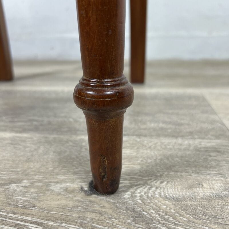 Set di quattro Sedie antiche Francesi anni 20 30 in legno sedia imbottita Verde Categoria Sedie