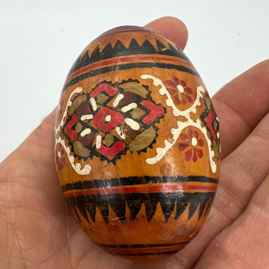 Set di quattro Uova da collezione decorative in legno dipinte per Pasqua vintage Categoria  .Tutti gli articoli