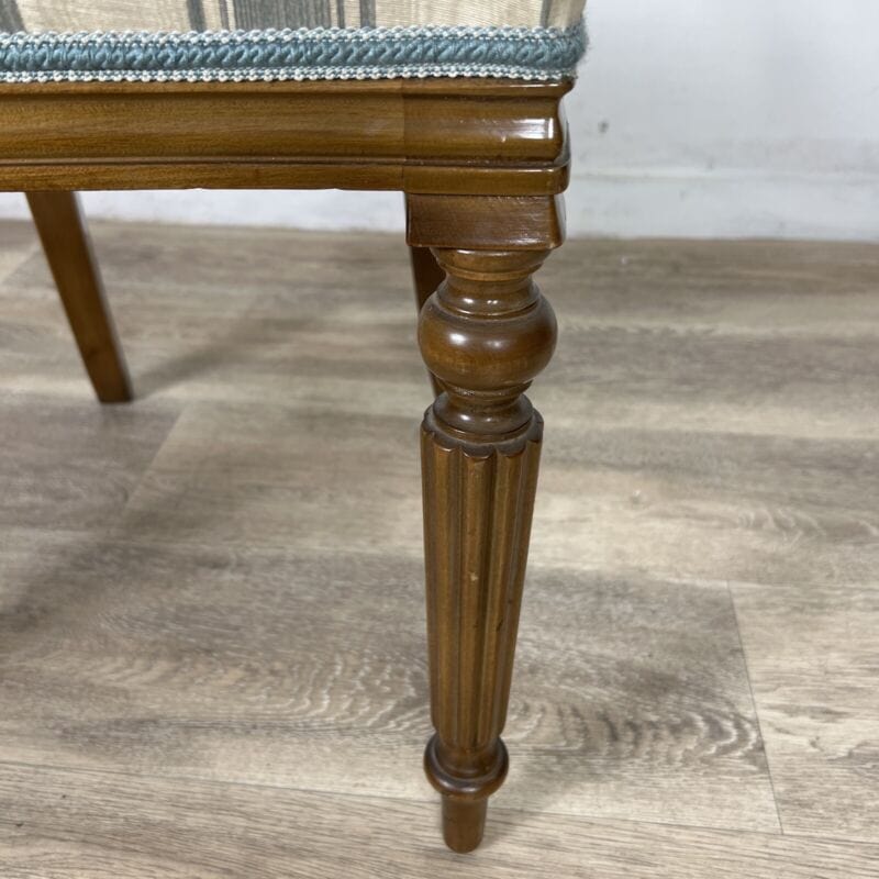 Set di sei Sedie antiche per sala da pranzo inglesi in stile 800 vittoriano Noce Categoria Sedie