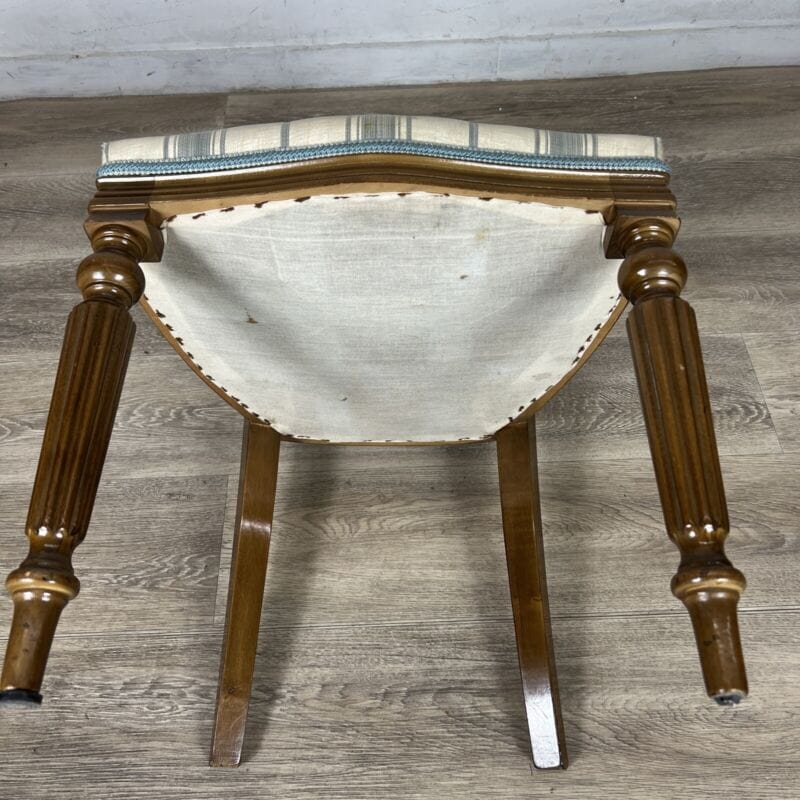 Set di sei Sedie antiche per sala da pranzo inglesi in stile 800 vittoriano Noce Categoria Sedie