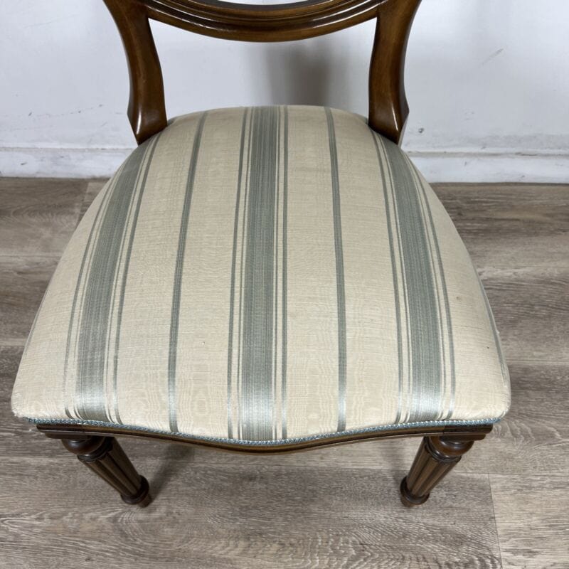 Set di sei Sedie antiche per sala da pranzo inglesi in stile 800 vittoriano Noce Categoria Sedie