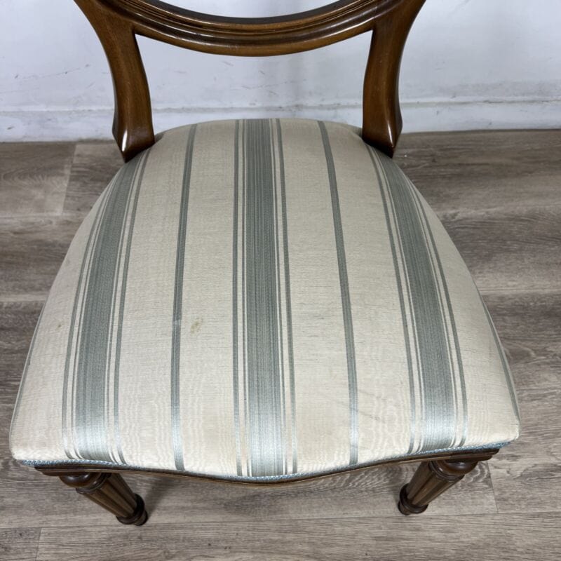 Set di sei Sedie antiche per sala da pranzo inglesi in stile 800 vittoriano Noce Categoria Sedie