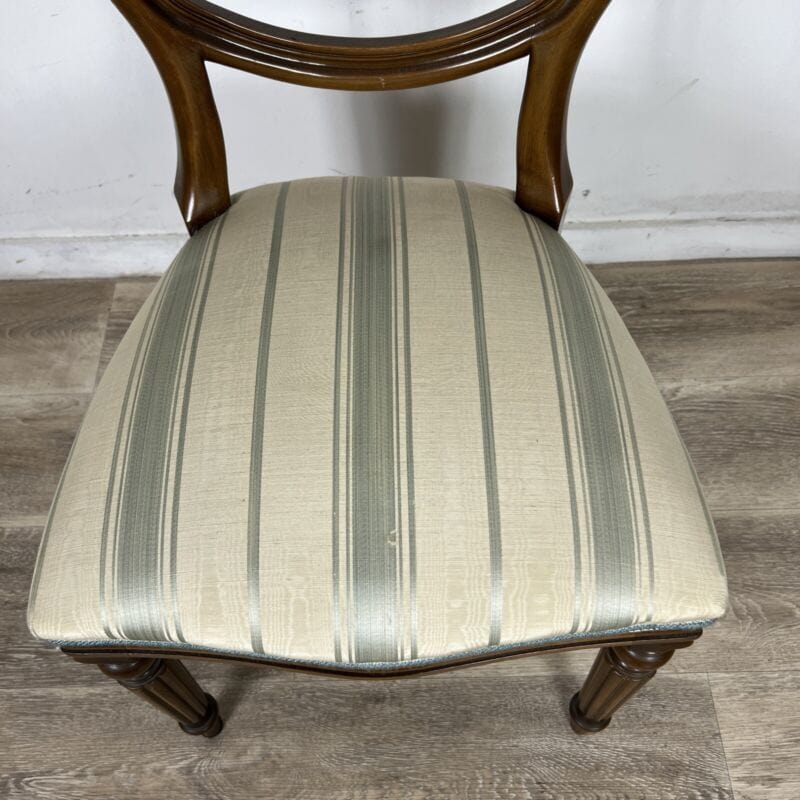 Set di sei Sedie antiche per sala da pranzo inglesi in stile 800 vittoriano Noce Categoria Sedie