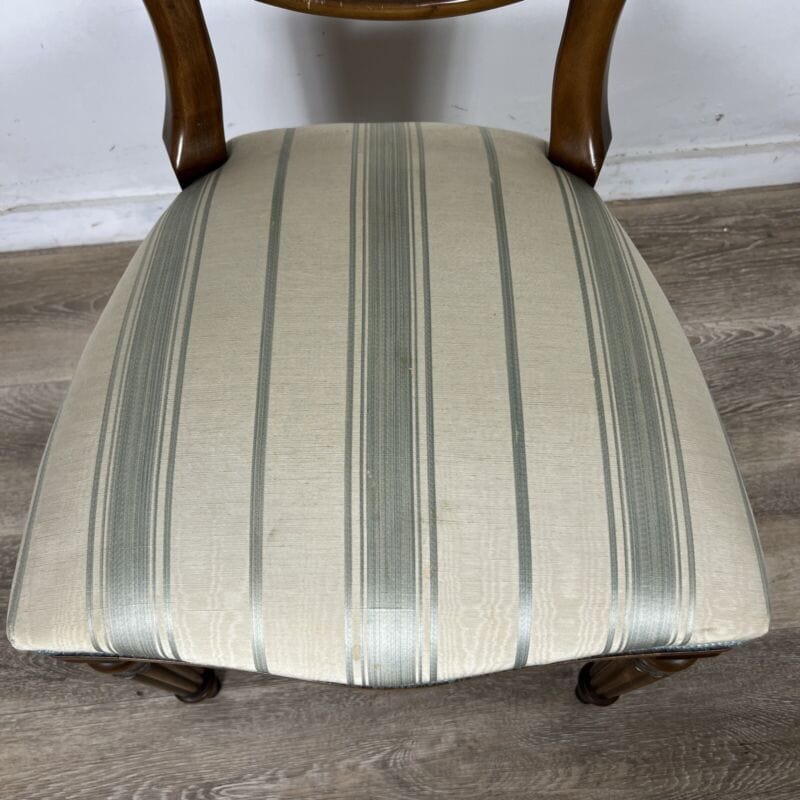 Set di sei Sedie antiche per sala da pranzo inglesi in stile 800 vittoriano Noce Categoria Sedie