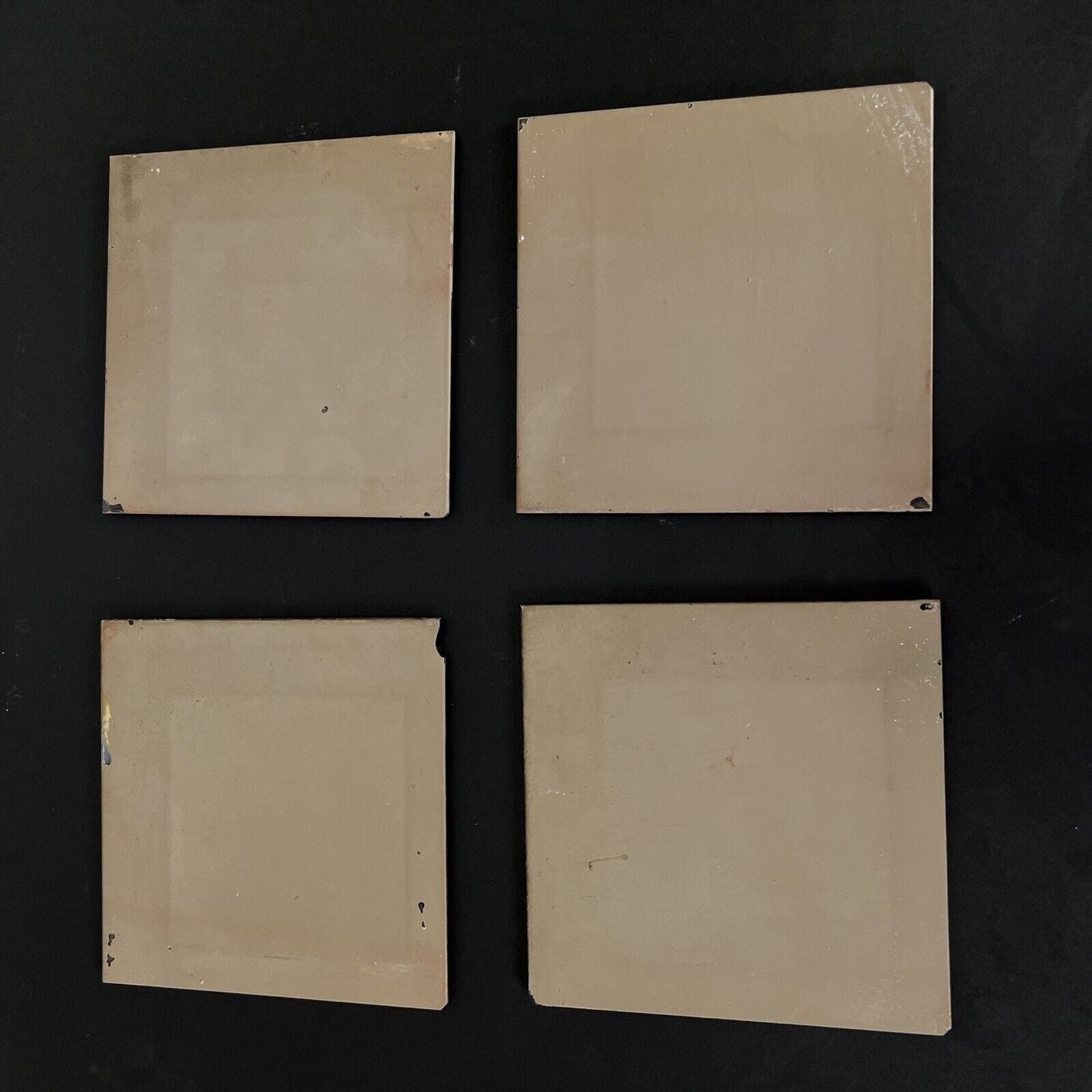 Set Piastrelle a Specchio antiche Specchi Liberty quadrati piccoli Composizione Categoria Specchi e Cornici