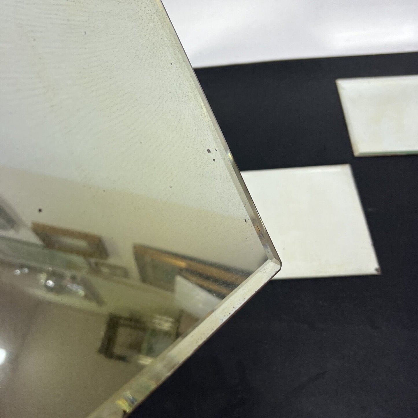 Set Piastrelle a Specchio antiche Specchi Liberty quadrati piccoli Composizione Categoria Specchi e Cornici