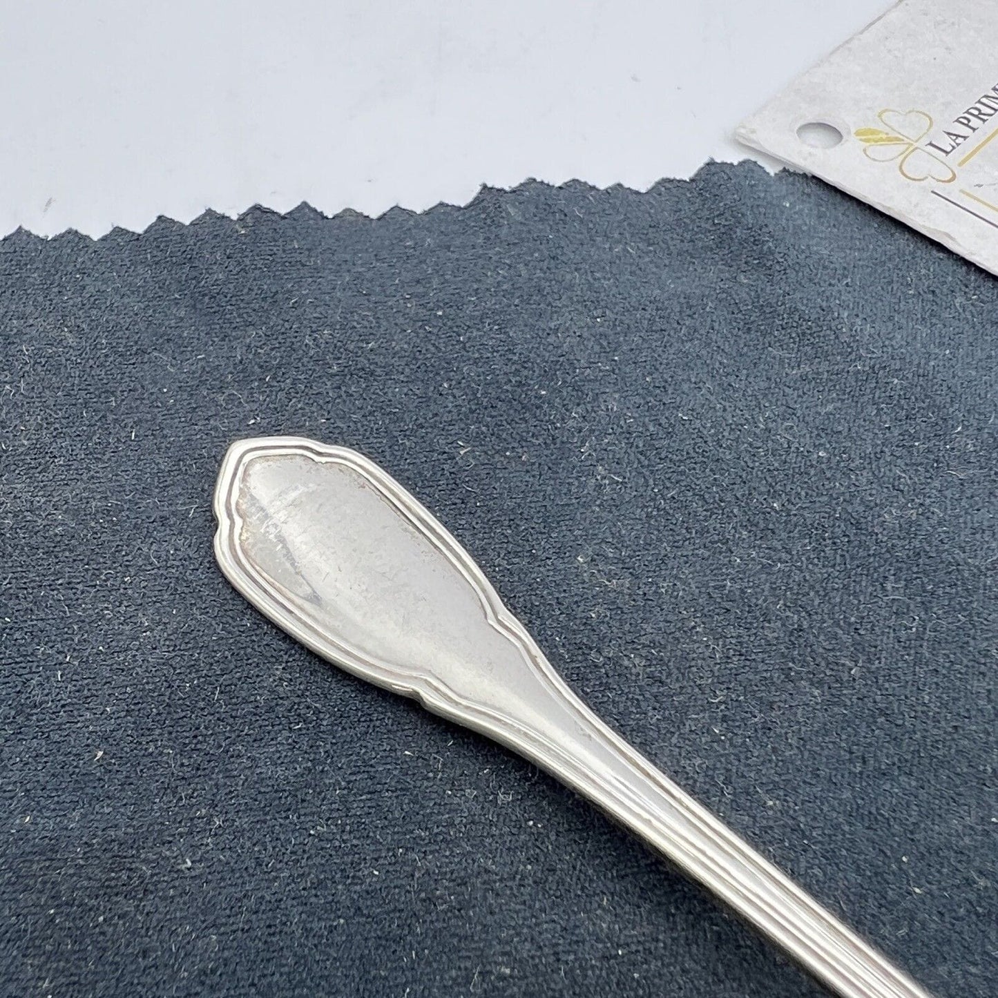 Set servizio di 4 cucchiaini cucchiai in Argento 800 Antichi anni '50 '60 caffè Categoria  Sheffield & Argento