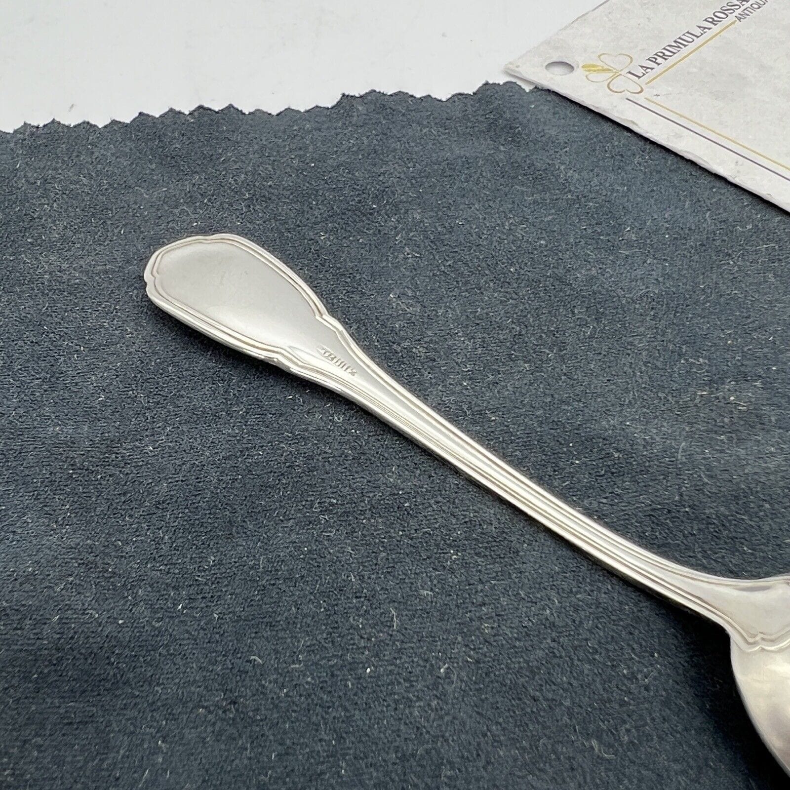 Set servizio di 4 cucchiaini cucchiai in Argento 800 Antichi anni '50 '60 caffè Categoria  Sheffield & Argento