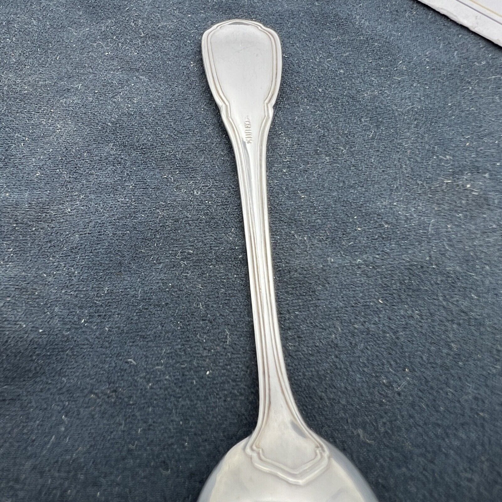 Set servizio di 4 cucchiaini cucchiai in Argento 800 Antichi anni '50 '60 caffè Categoria  Sheffield & Argento