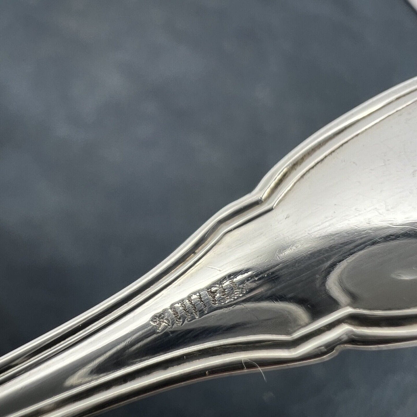 Set servizio di 4 cucchiaini cucchiai in Argento 800 Antichi anni '50 '60 caffè Categoria  Sheffield & Argento