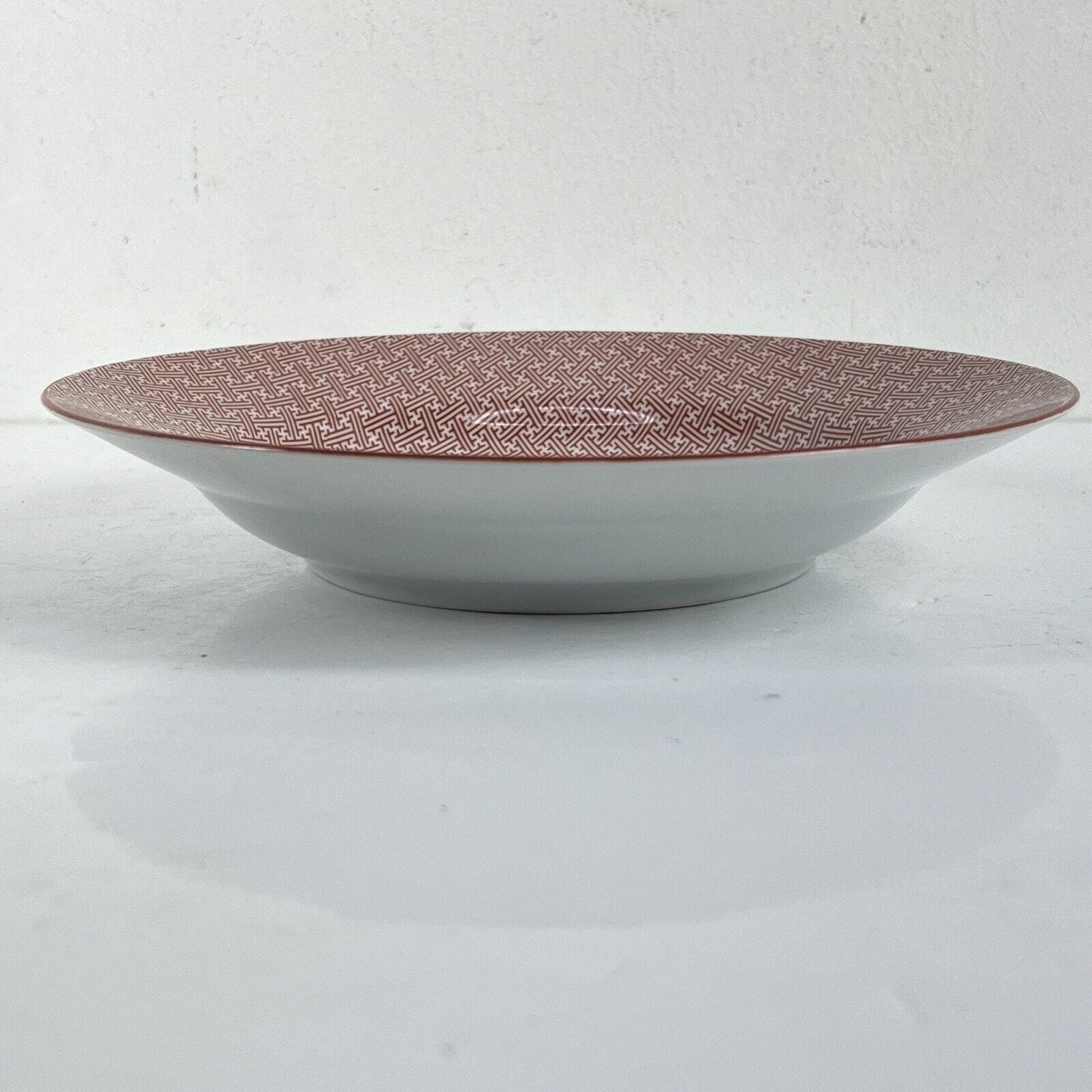 Set Servizio di piatti in porcellana Vintage Sayagata bianco Rosso Labirinto Categoria  Piatti e Piattini