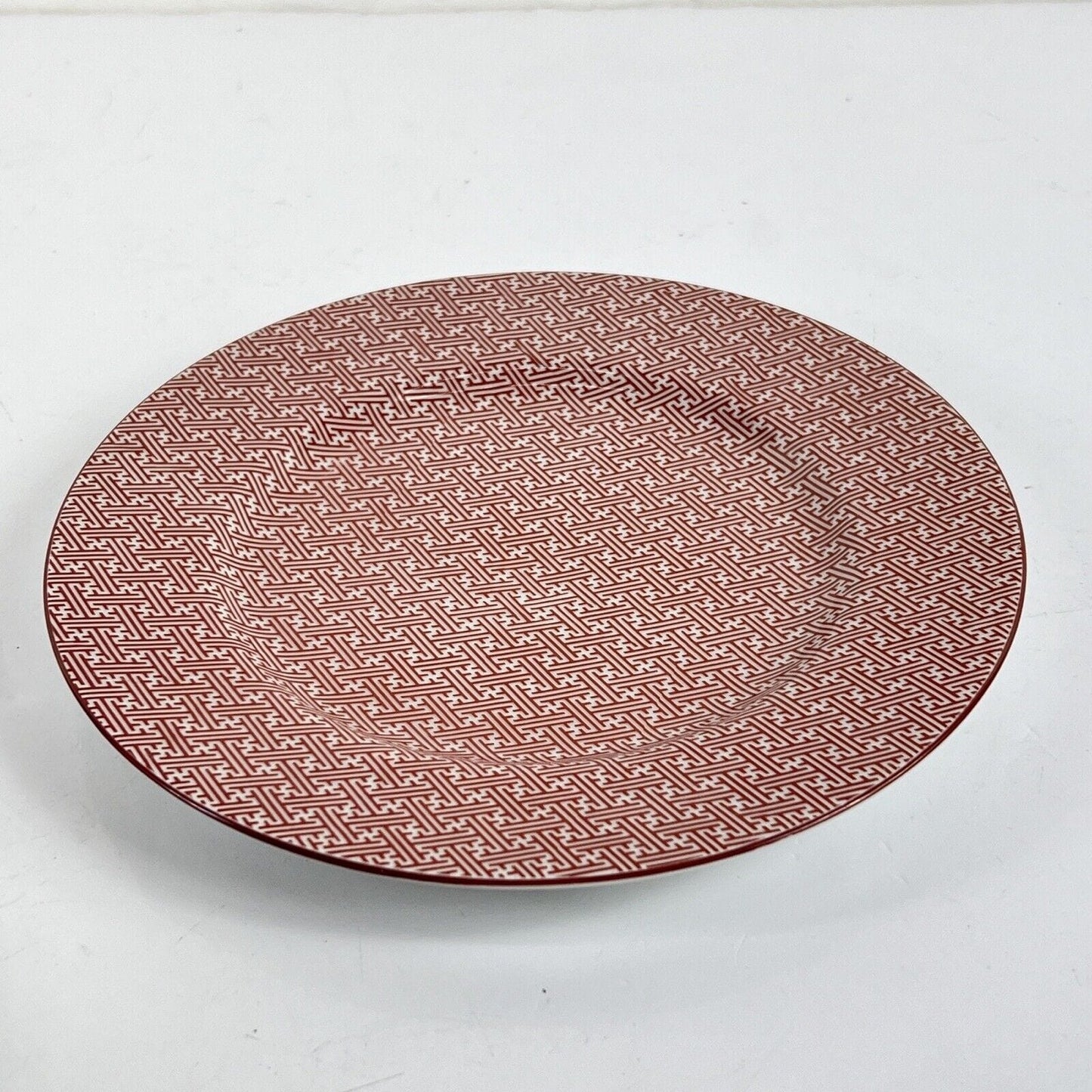 Set Servizio di piatti in porcellana Vintage Sayagata bianco Rosso Labirinto Categoria  Piatti e Piattini