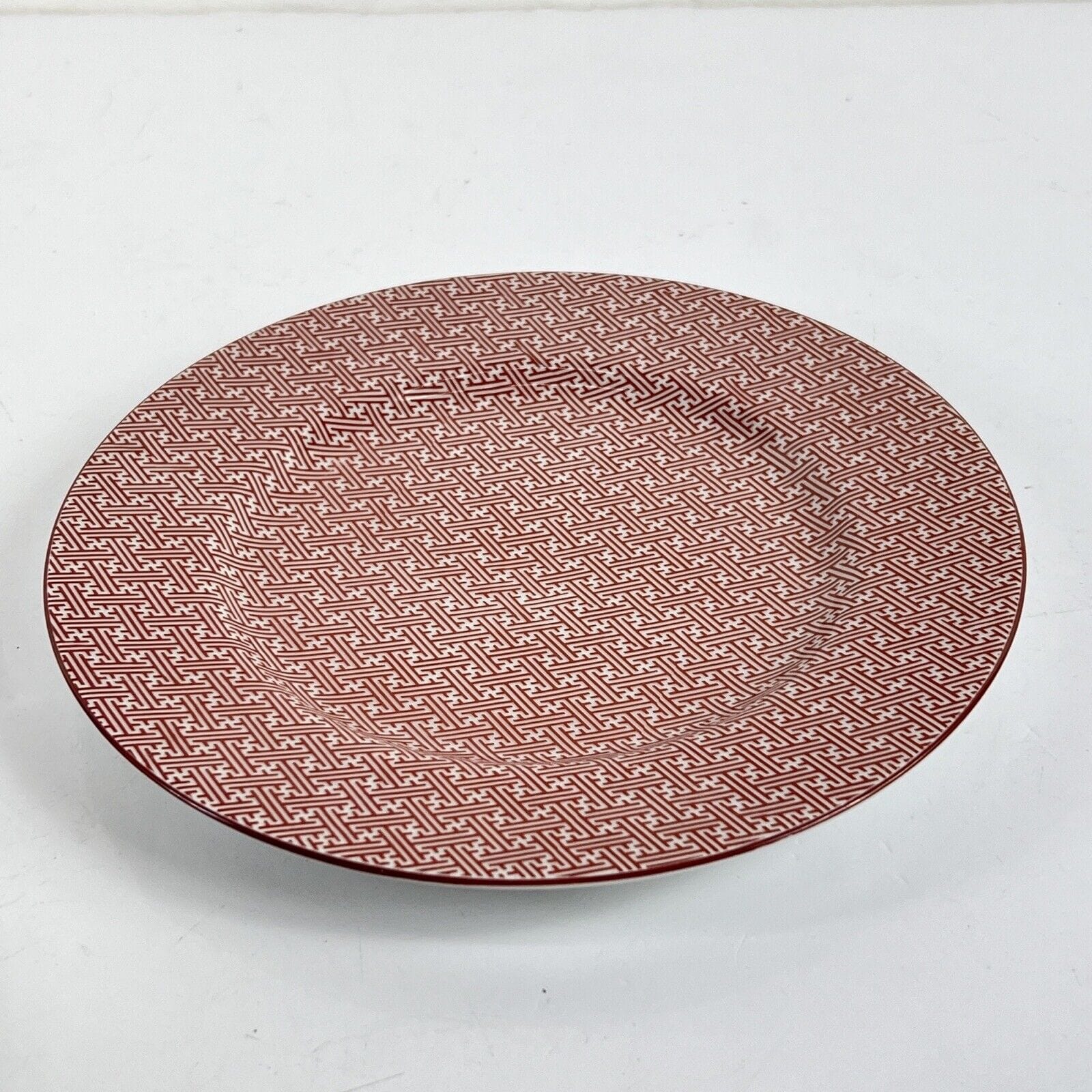 Set Servizio di piatti in porcellana Vintage Sayagata bianco Rosso Labirinto Categoria  Piatti e Piattini