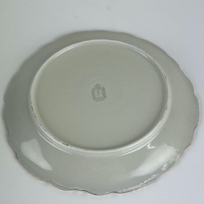 Set servizio di piatti piattini antichi in ceramica Bavaria Stazione ferroviaria Categoria  Piatti e Piattini