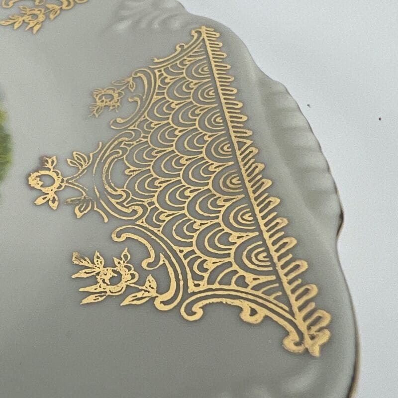 Set servizio di piatti piattini antichi in ceramica Bavaria Stazione ferroviaria Categoria  Piatti e Piattini