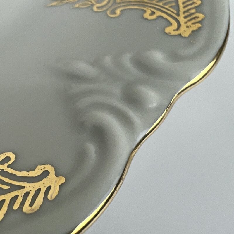 Set servizio di piatti piattini antichi in ceramica Bavaria Stazione ferroviaria Categoria  Piatti e Piattini