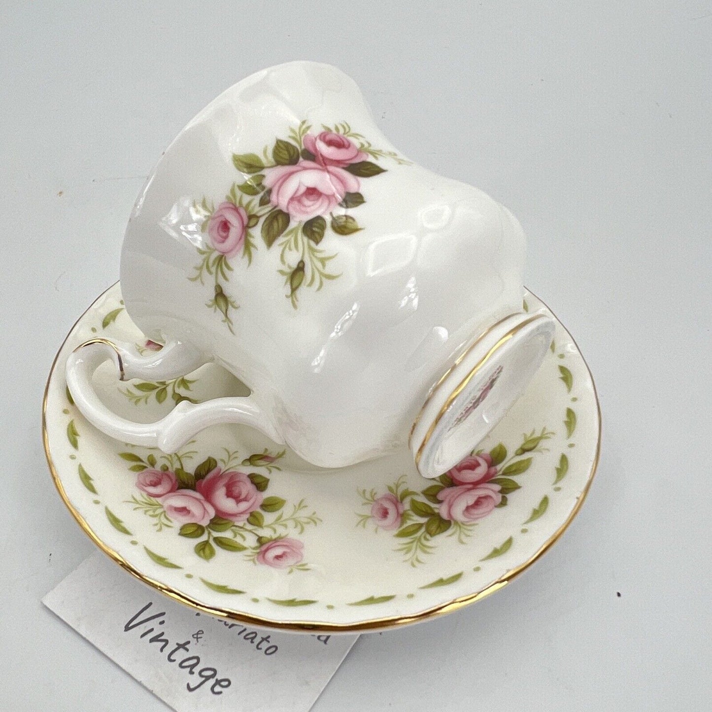 Set Tazza da caffè in porcellana Royal Albert mese tazzina inglese GIUGNO 1970 Categoria Servizio tazze - Tazze