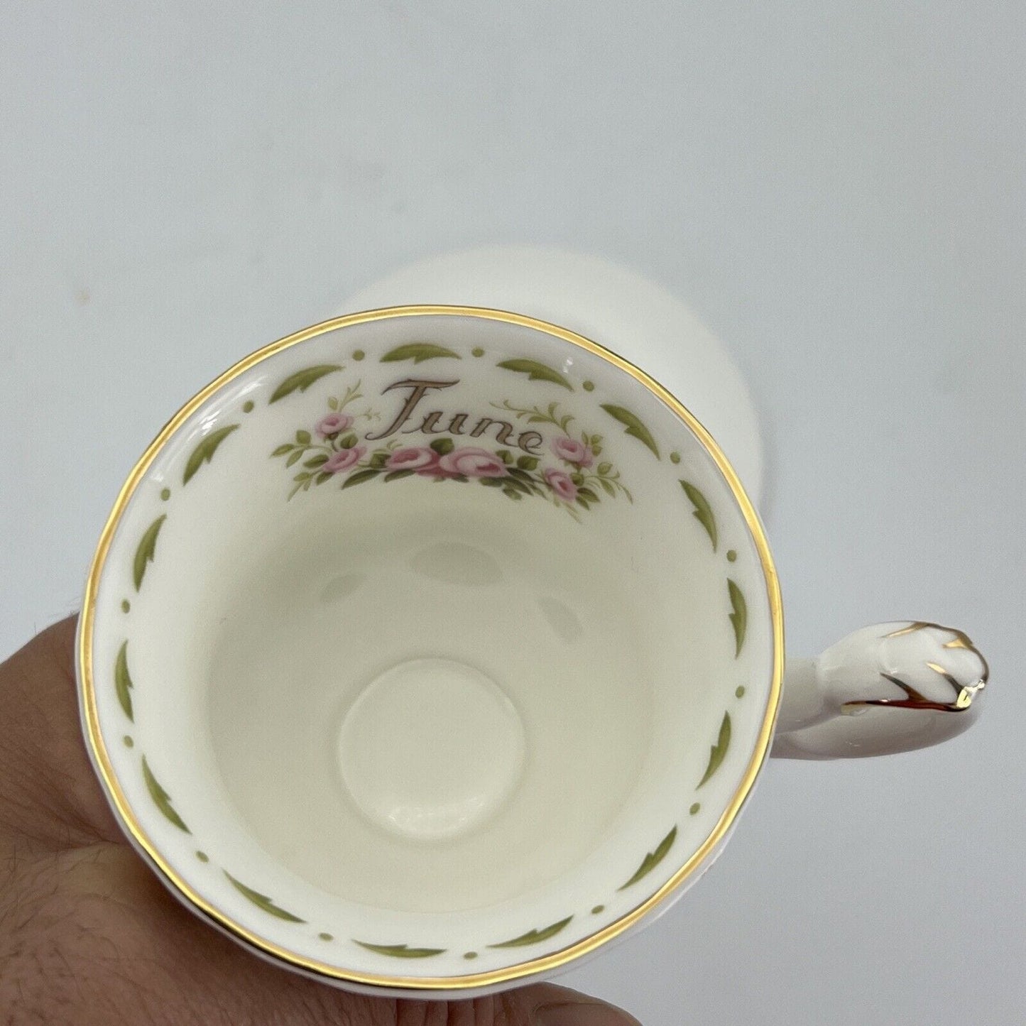 Set Tazza da caffè in porcellana Royal Albert mese tazzina inglese GIUGNO 1970 Categoria Servizio tazze - Tazze