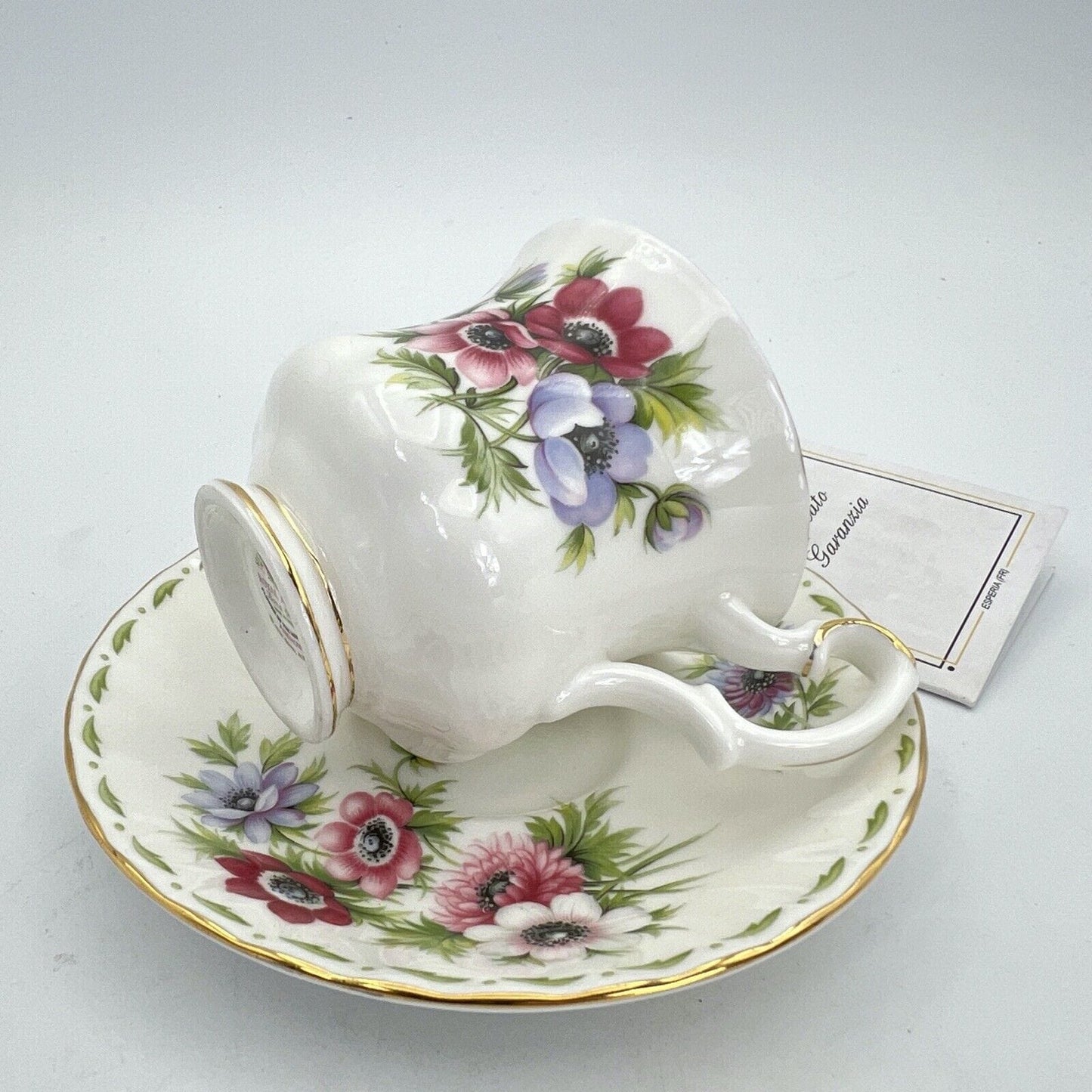 Set Tazza da caffè in porcellana Royal Albert mese tazzina inglese Marzo 1970 Categoria Servizio tazze - Tazze